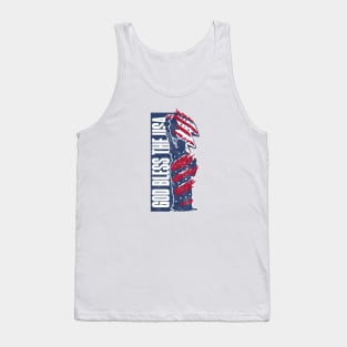 God Bless the USA Lady Liberty Tank Top